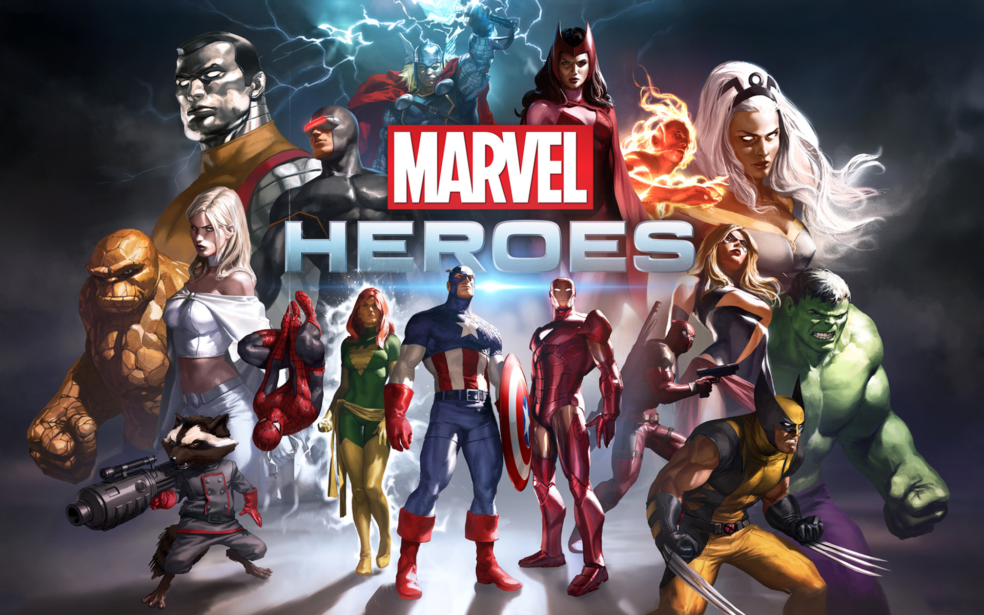 История marvel