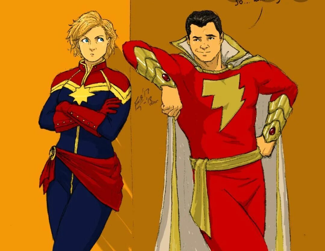 Как черный адам связан с shazam?