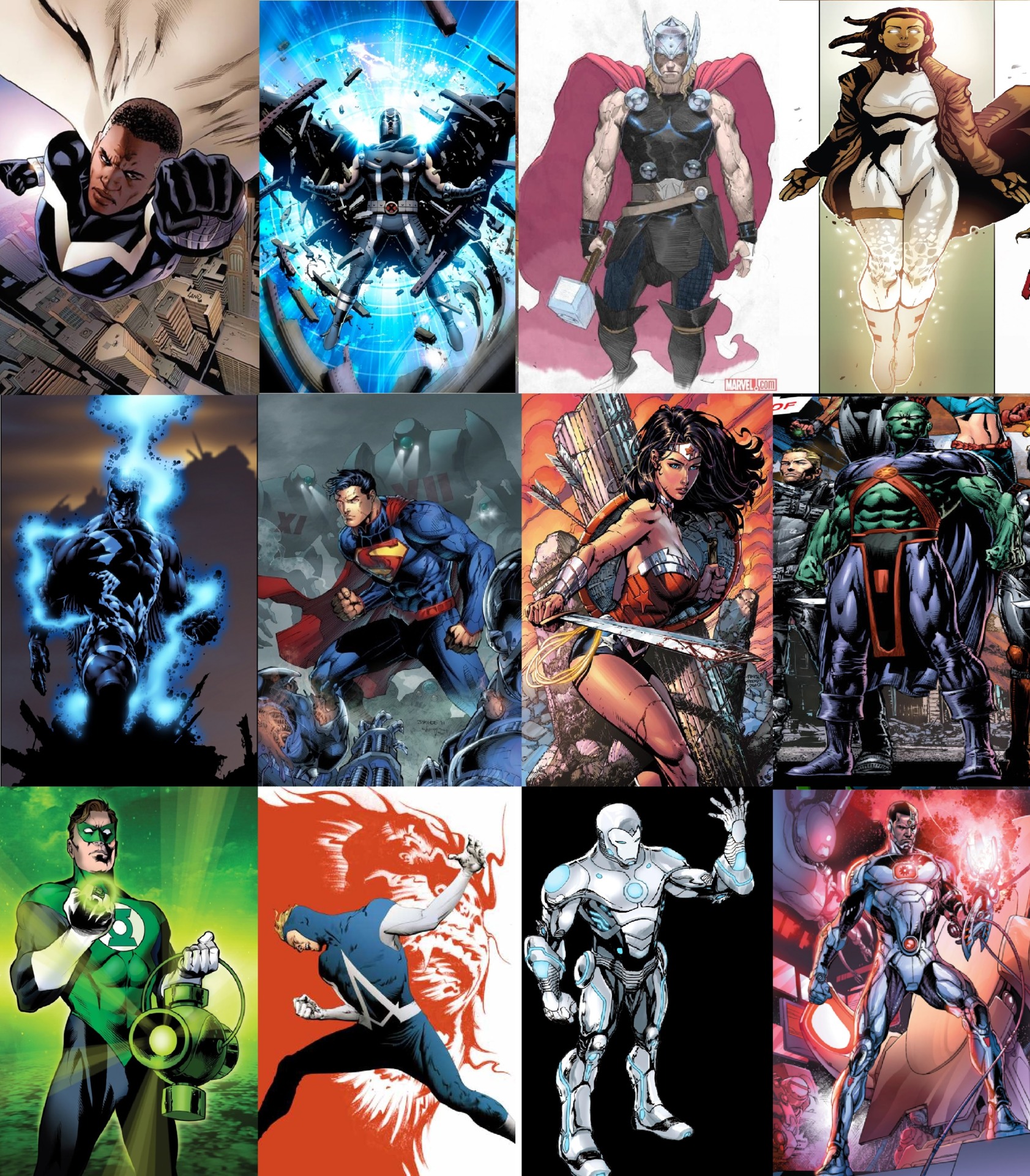 Самые сильные супергерои marvel и dc (топ-10)