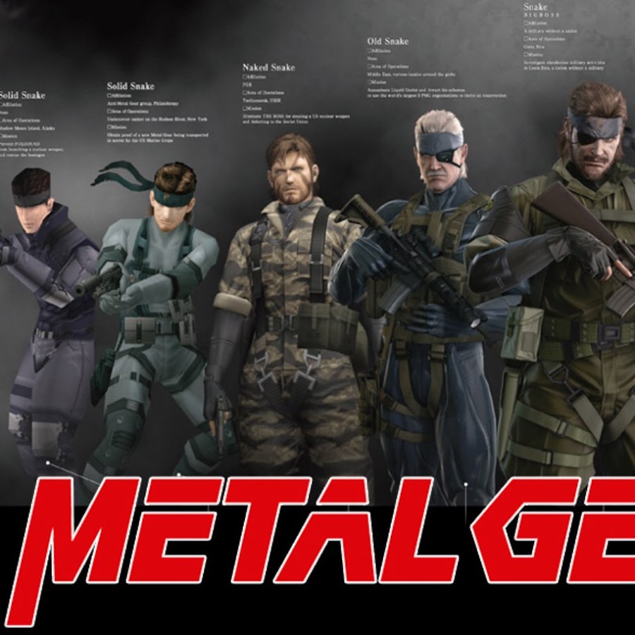 Прогулка по историям игр metal gear по порядку