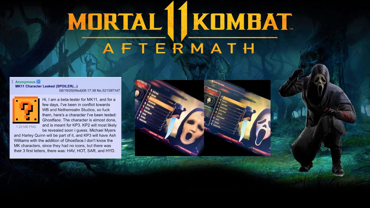 All mortal kombat 11 characters: full roster