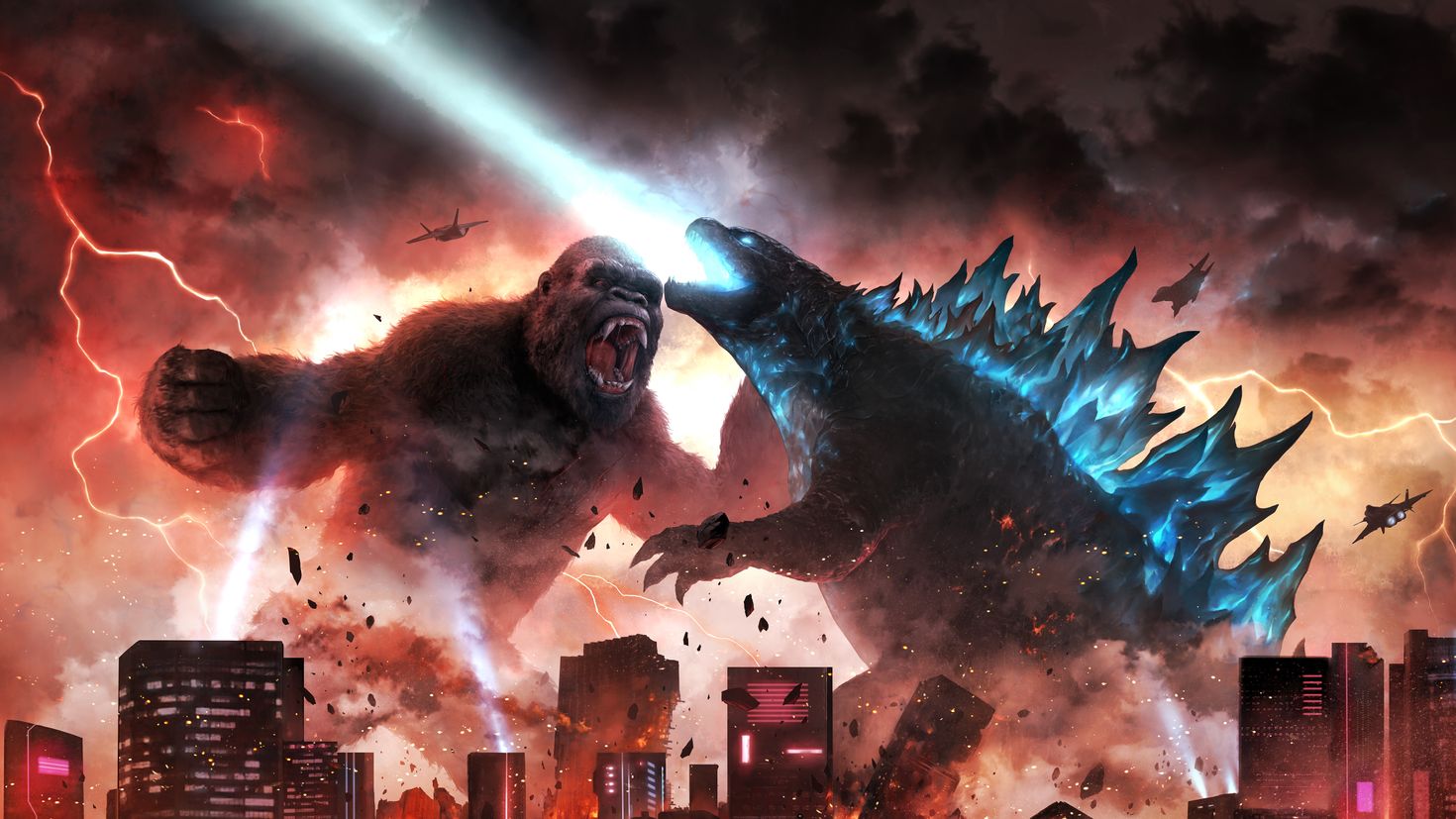 Godzilla vs. kong outperforms zack snyder's justice league with hbo max opening weekend