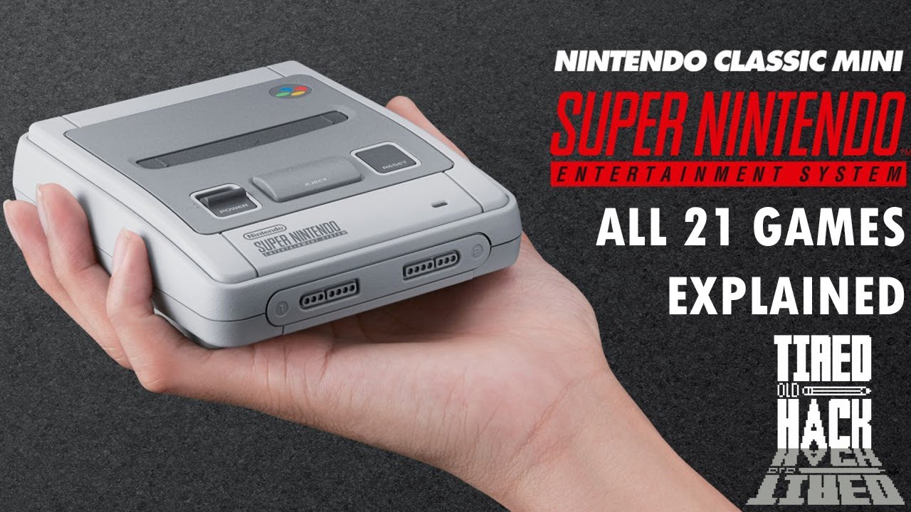 21 предустановленная игра, дата выхода и прочие подробности о приставке snes classic mini | zone of games