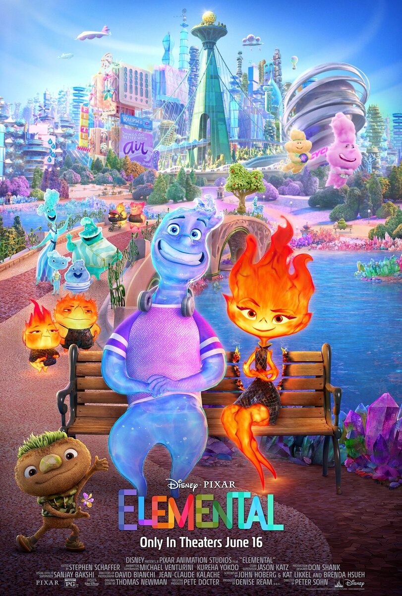 Элементарно Elemental – новейший анимационный фильм Pixar с уникальной концепцией, но будет ли этого достаточно, чтобы получить продолжение Мультфильм выпущен 16 июня с очень большими