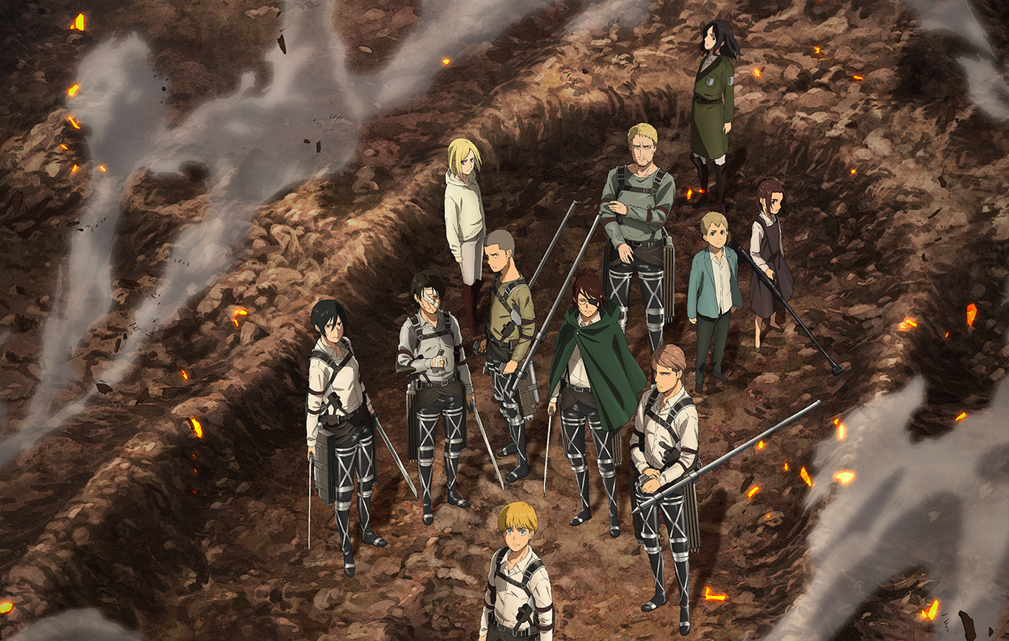 Attack on titan season 4 part 3 part 2 release date in november 2023