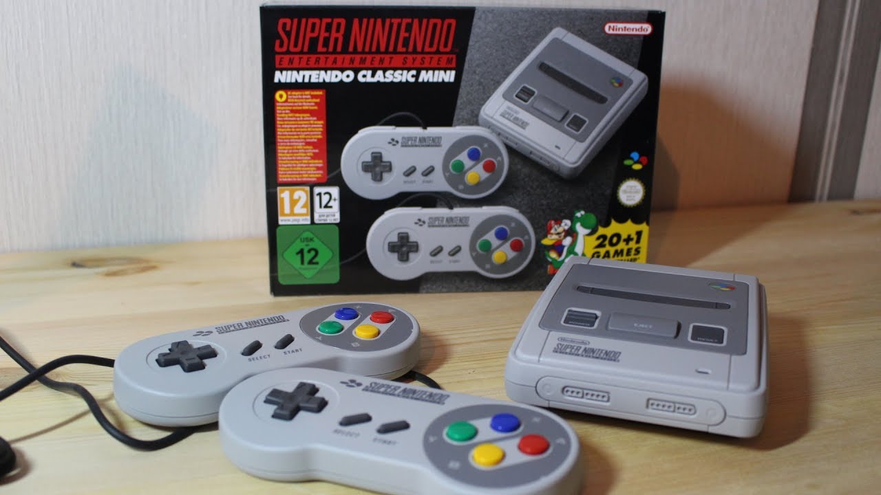 Nintendo classic mini: super nintendo entertainment system announced
