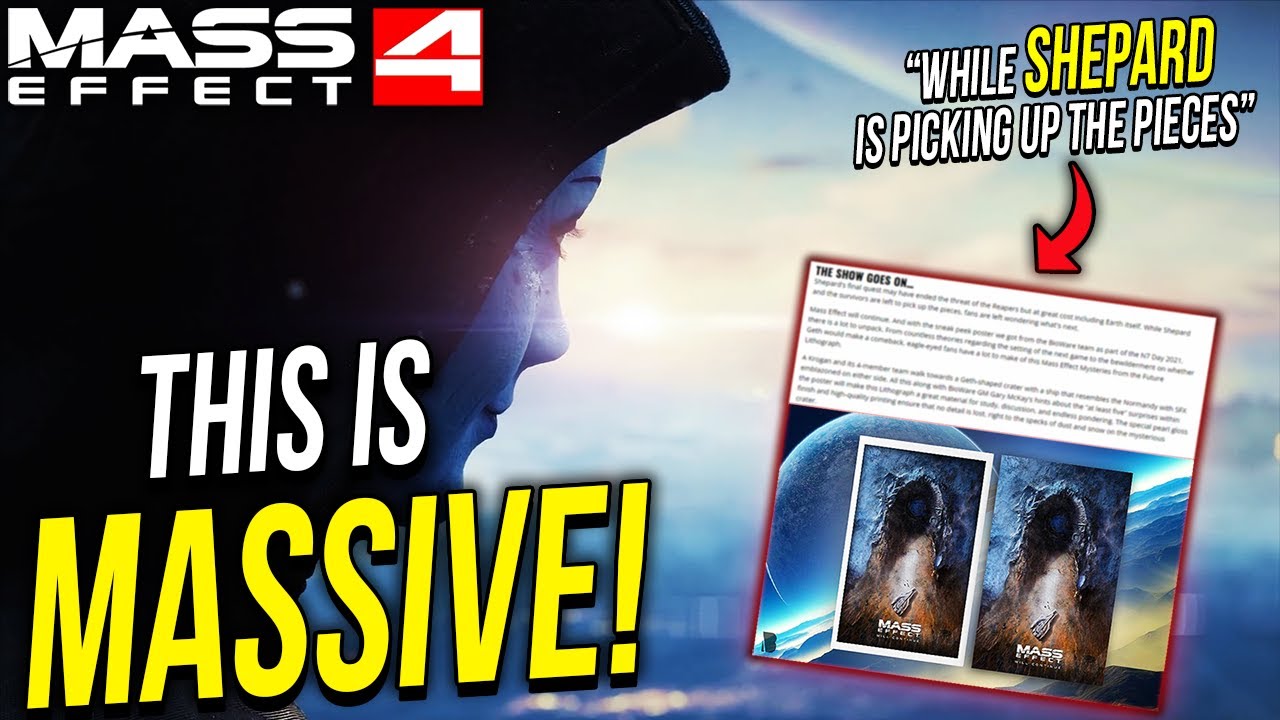 BioWare, по-видимому, раскрыли некоторые важные детали сюжета Mass Effect 4 и подтвердили, что во вселенной трилогии Mass Effect командир Шепард жив, а Жнецы уничтожены