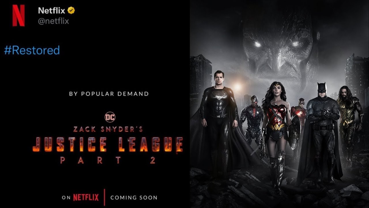 Snyderverse: netflix exec addresses possibility of continuing the dc franchise