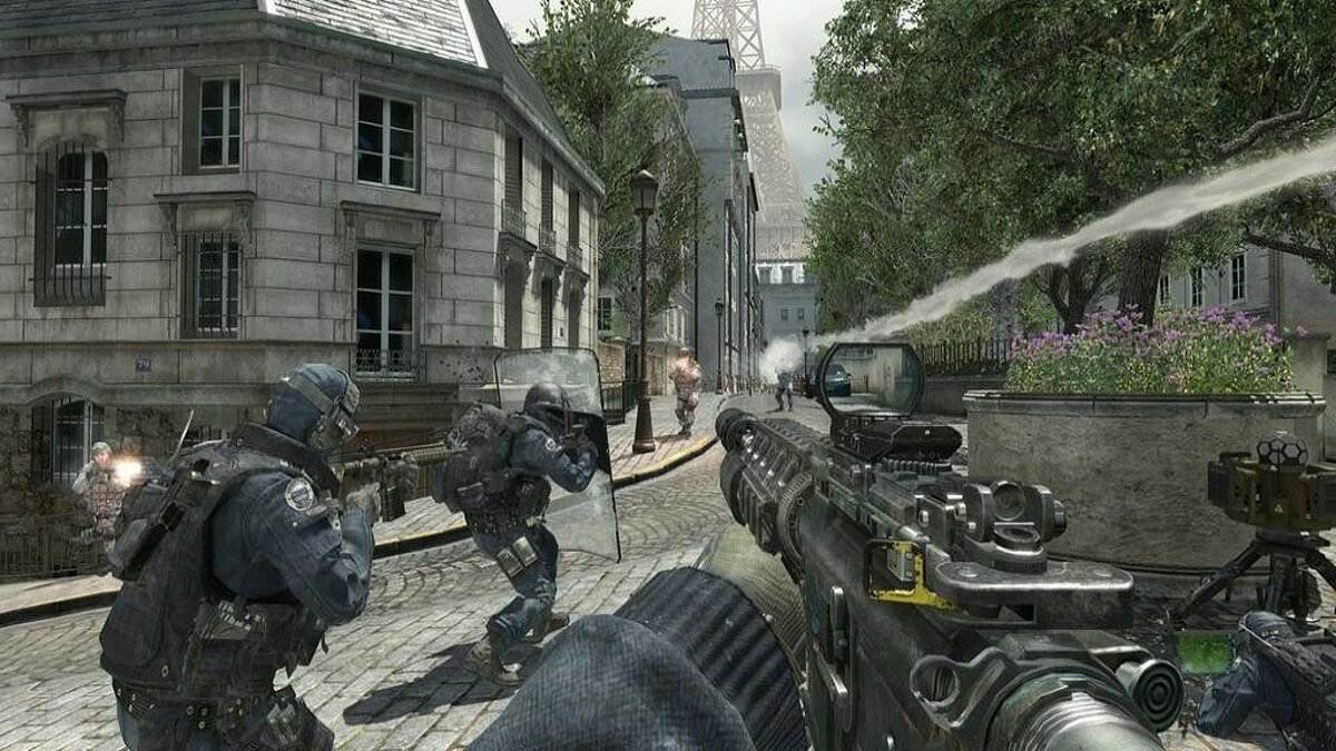 Первый трейлер call of duty modern warfare 3. рэп и знакомство с макаровым