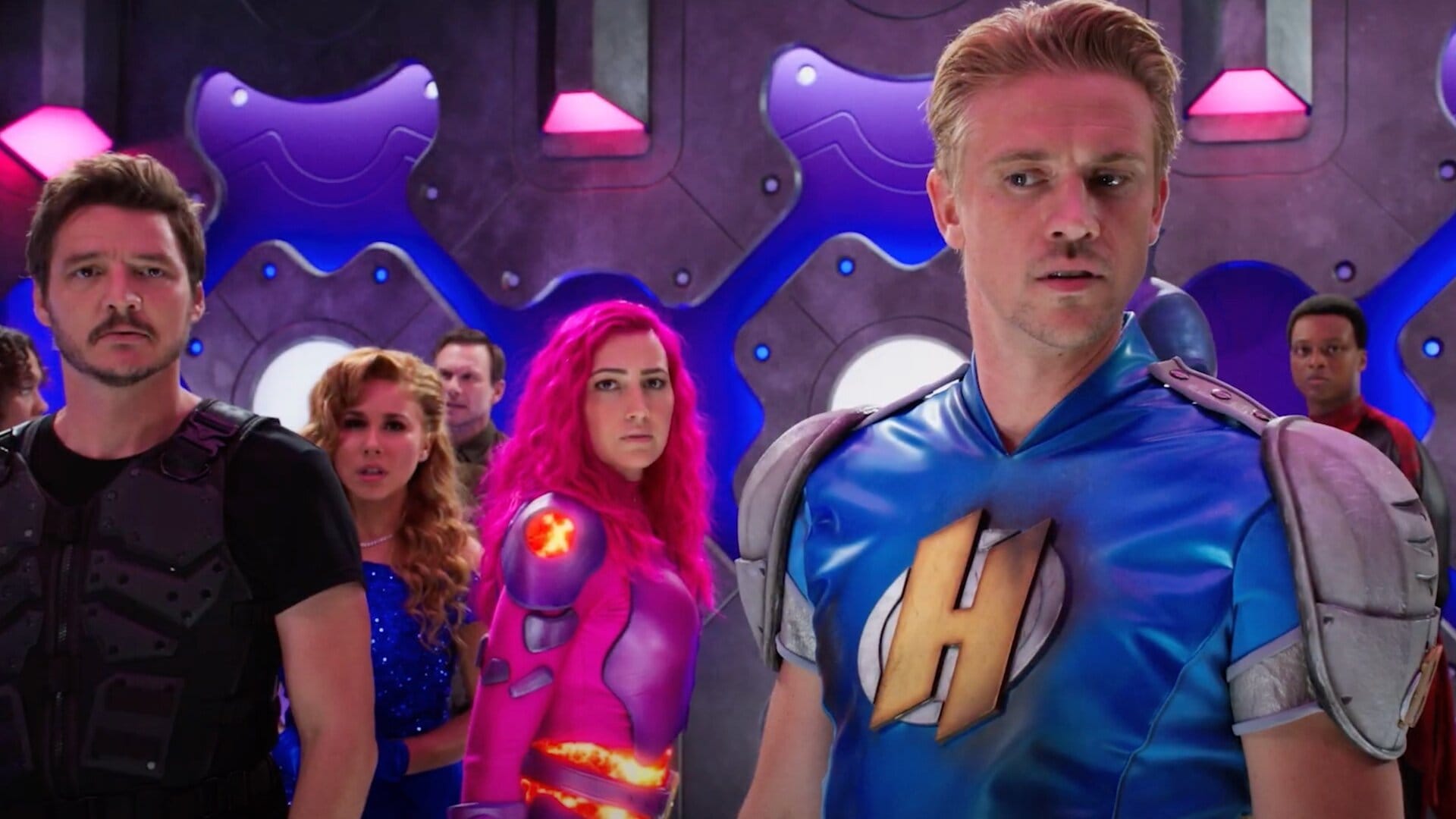 Sharkboy and lavagirl are parents in we can be heroes trailer
