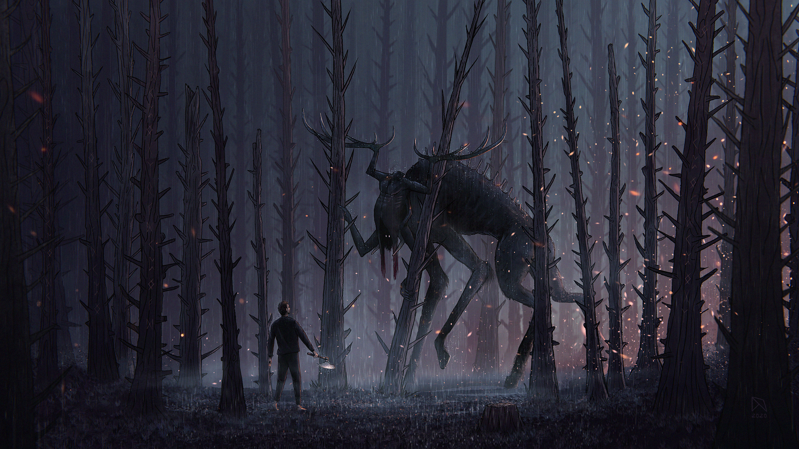Обзор фильма ужасов «рассвет зверя»/dawn of the beast 2021: йети против вендиго