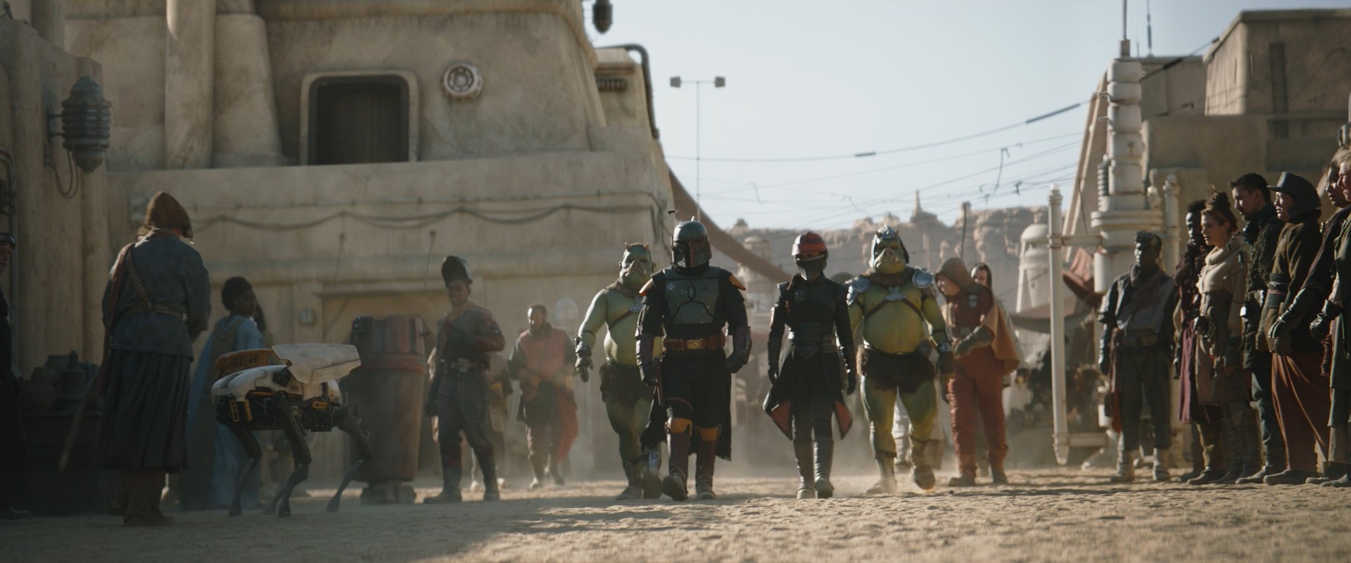 'the book of boba fett' connects to 'the mandalorian' more than we thought